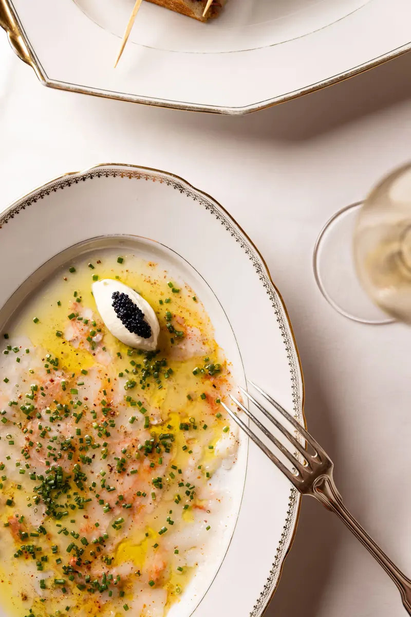 Une assiette de l’Hollywood Savoy